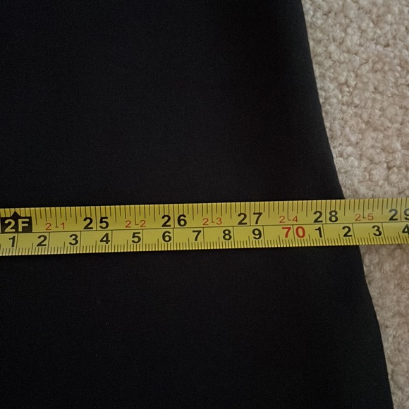 Black Fringe Infinity Scarf - Soft T-Shirt Material - Picture 4 of 6